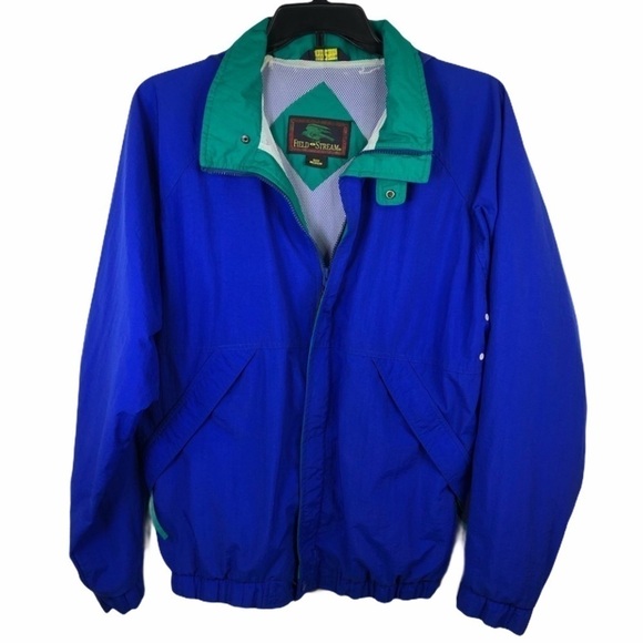 Vintage Field & Stream Zip Up Rain Jacket - Picture 1 of 7